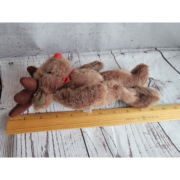 Wang’s International 14" Plush Reindeer Christmas Holiday Craft Stuffed Animal - Picture 3 of 7